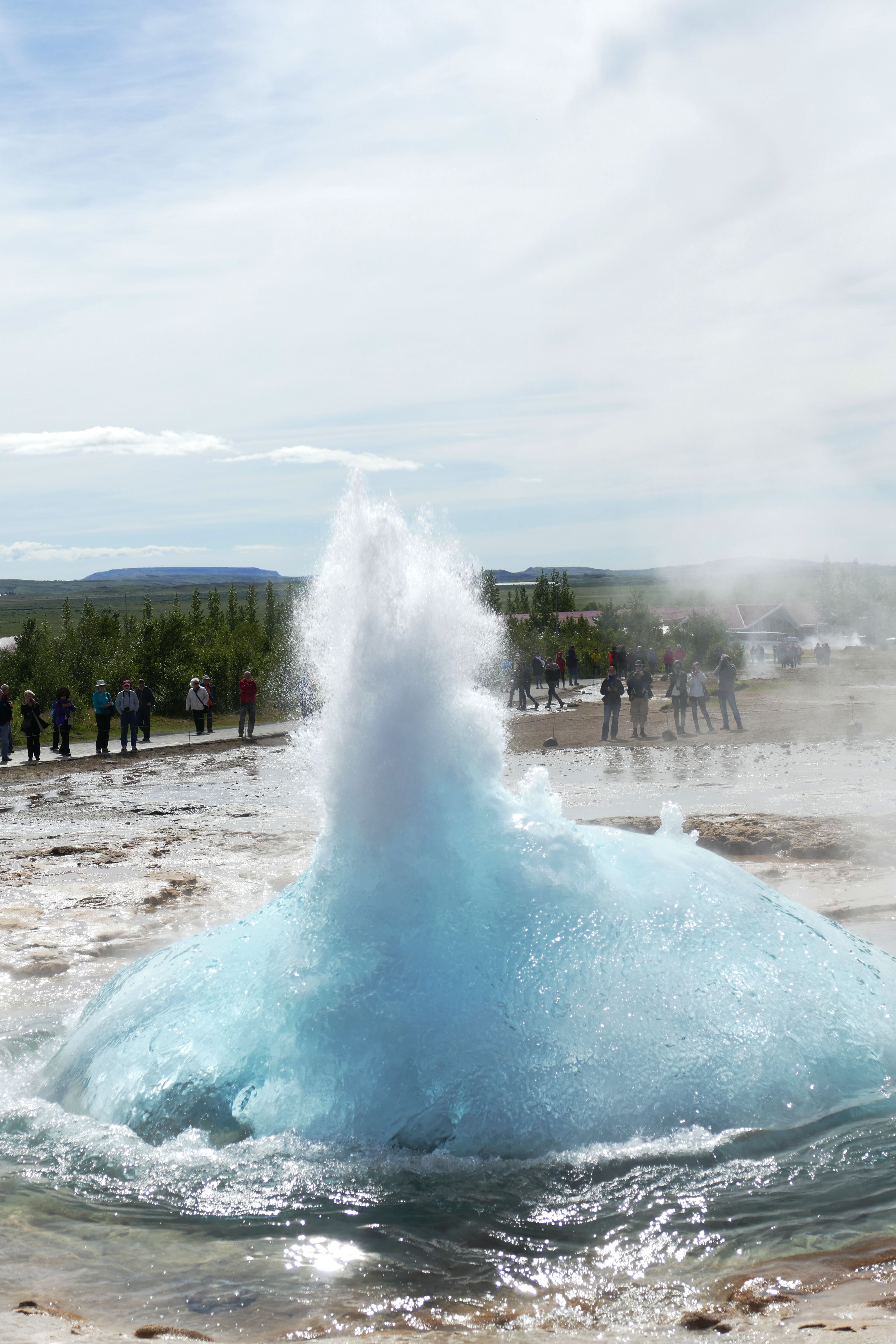 Вода гейзеров исландии