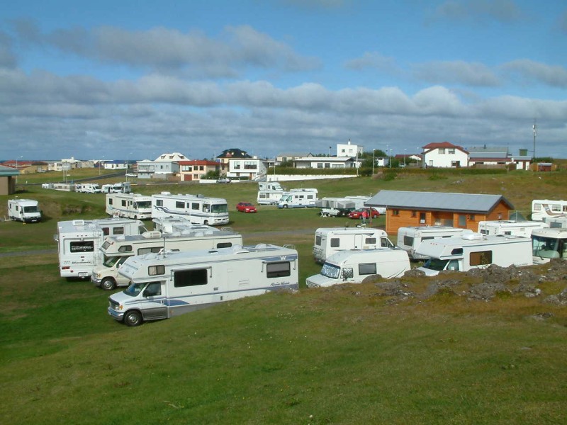 Camping in Sandgerdi
