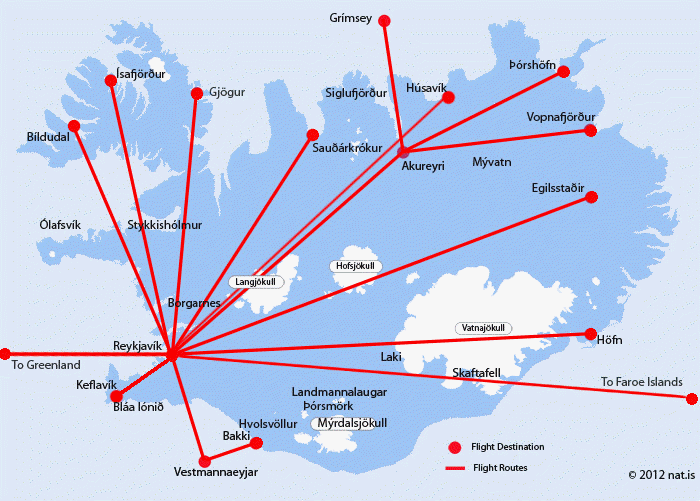 Flight Schedule Iceland