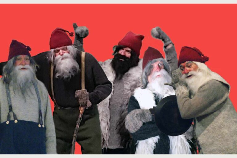 Yule Lads and their parents NAT